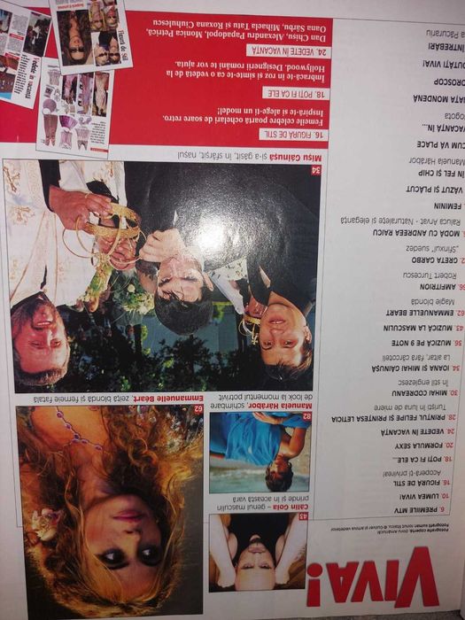 Editie de colectie revista Viva cu Cristina Rus andreea banica