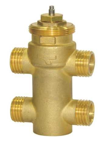 Трехходовой клапан с электроприводом