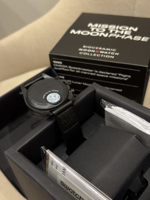 Omega Swatch Moonphase