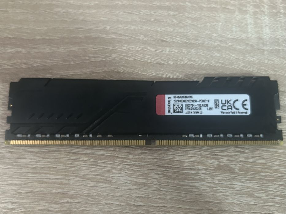 Kingston FURY Beast 16GB DDR4 3200MHz (игровая RAM)
