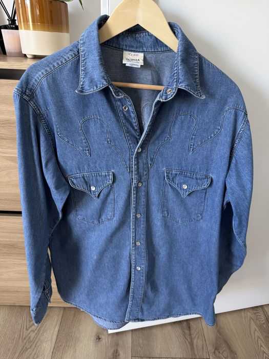 Camasa Blug TODD OLDHAM Western Deosebit Albastru Barbati | Marime L