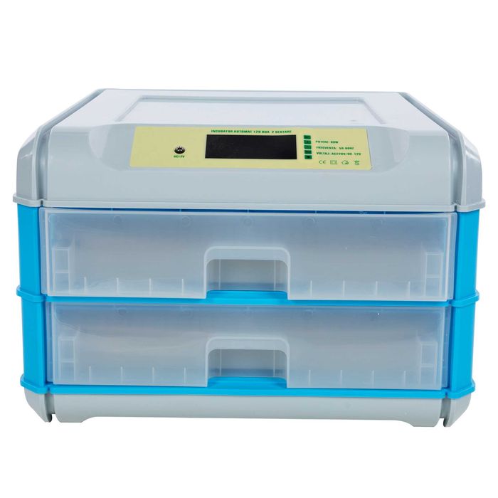 Incubator Clocitoare Automat 128 Oua Gaina Prepelita Gasca Rata PUI AB