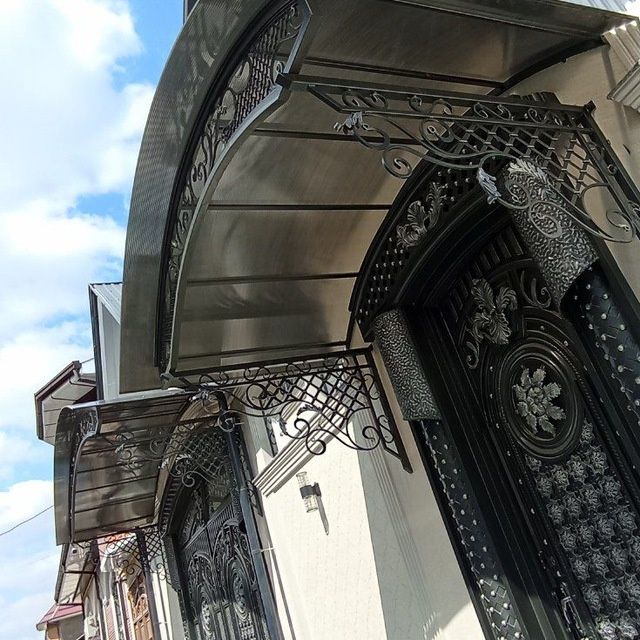 Изготавляем,Навесы,Козерки,Перилы,Решетки.