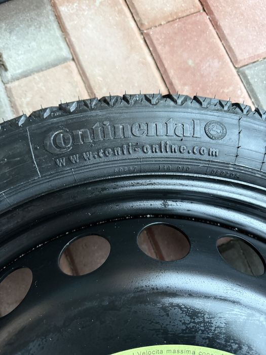 Roata Rezerva Slim Audi BMW Mercedes VW Skoda 125/70/19 5x112