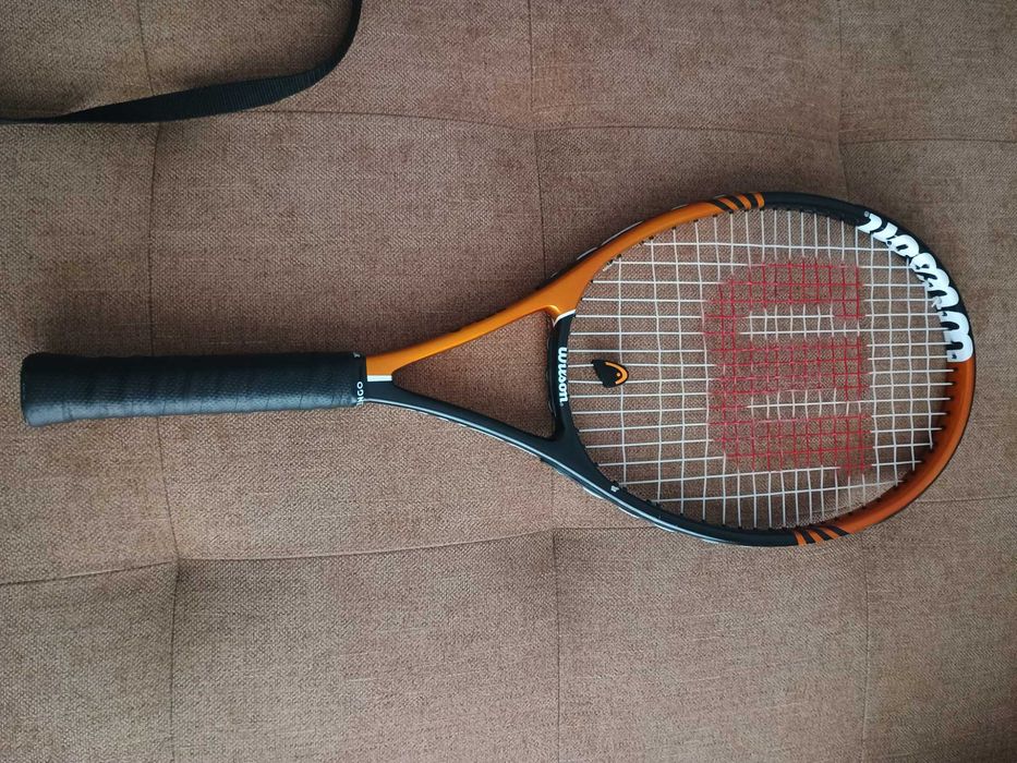 Vand Racheta de tenis WILSON COMP, originala, de competitie, PROFESIONALA, ca noua + husa originala!!