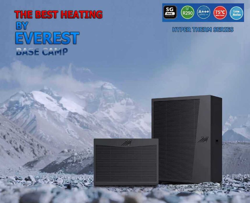 22 KW ТРИФАЗНИ ТЕРМОПОМПИ VITO Hyper Therm - до 75 градуса, клас А+++