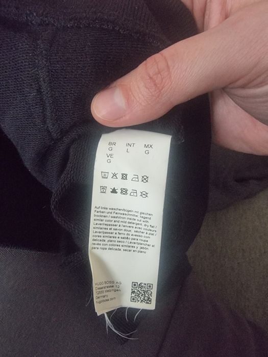 Кофта Hugo Boss с капюшоном