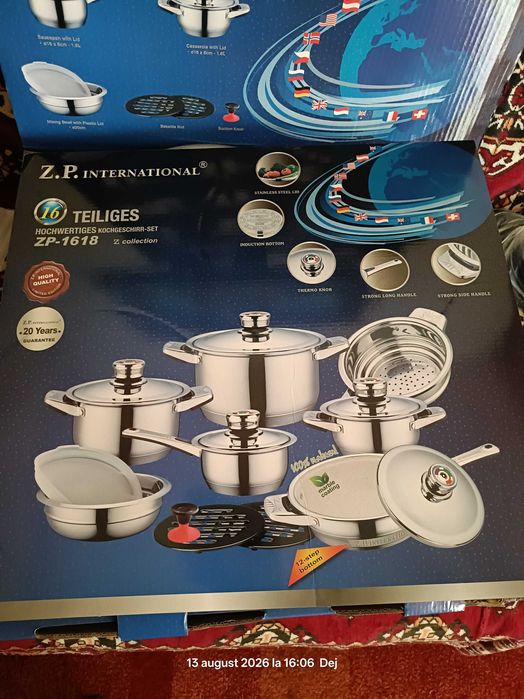 Set oale INOX premium Z.P. International (16 piese) - NOU