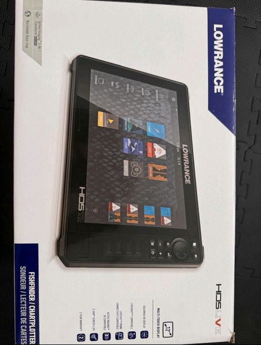 Vand Sonar Lowrance HDS 12 Live cu Sonda Inclus 3-1 Full Cutie Orginala Achizitionat in 2024