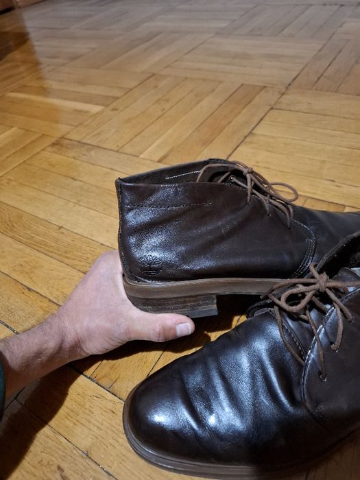 Мъжки кожени обувки Timberland 43