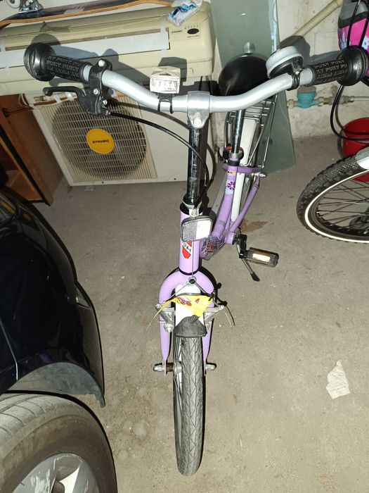 PUKY Колело 16цола лилаво