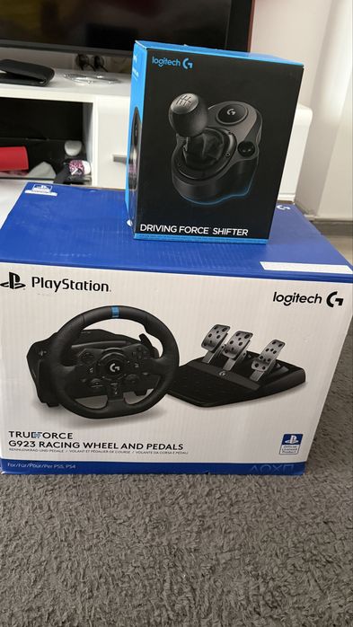Vand Volan Logitech G923-3 pedale+ schimbator de viteza