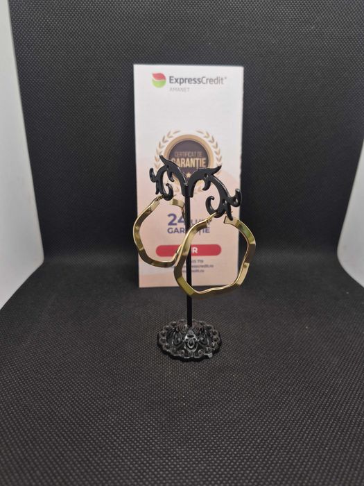 Cercei aur 14K 5.39g (50636 Ag11 Piata Nicolina) Garantie 2 ani!
