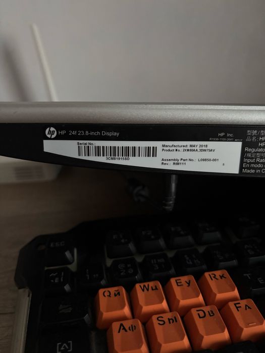 Монитор HP 24f 23.8-inch Display