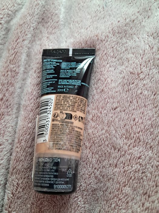 Нов фон дьо тен Maybelline Fit me 120