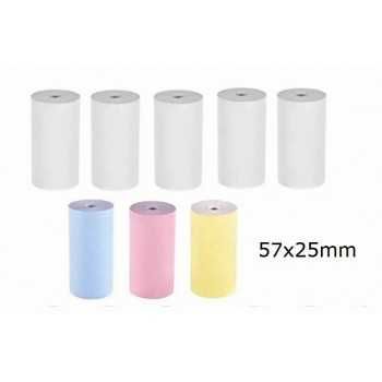 Термо хартия за мини принтер. Стикери хартия за принтер, цветна хартия
