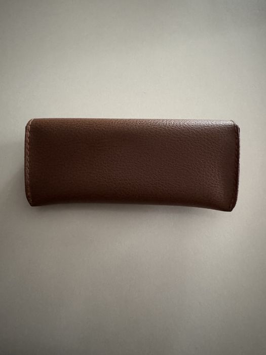 Husa Ray-Ban Leather Brown Sunglasses