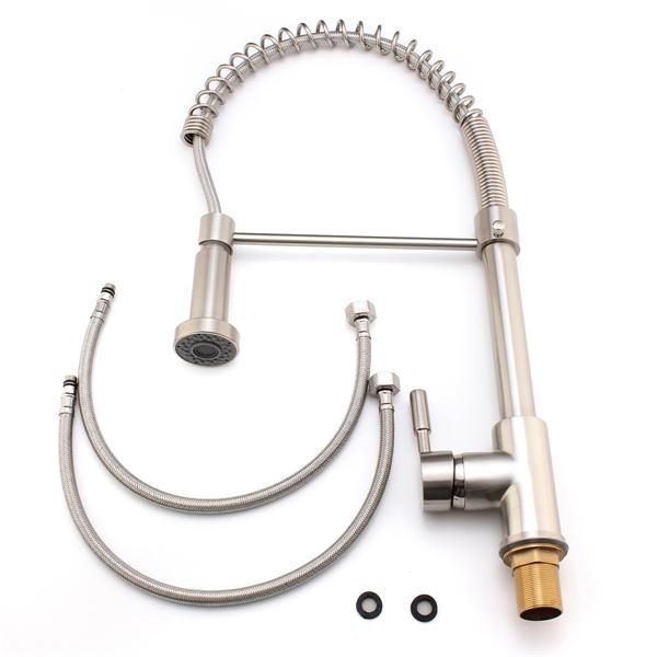 Месингов смесител за чешма - с гъвкаво рамо и два режима на струята