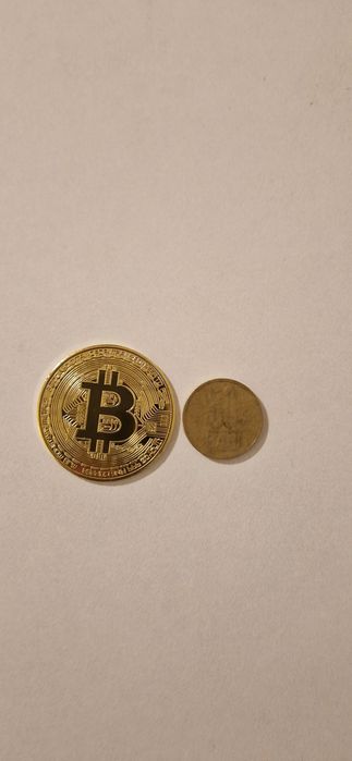 Monede Bitcoin BTC (colecție, suvenir, cadou)