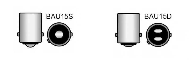 BAU15S, BAU15D LED крушки