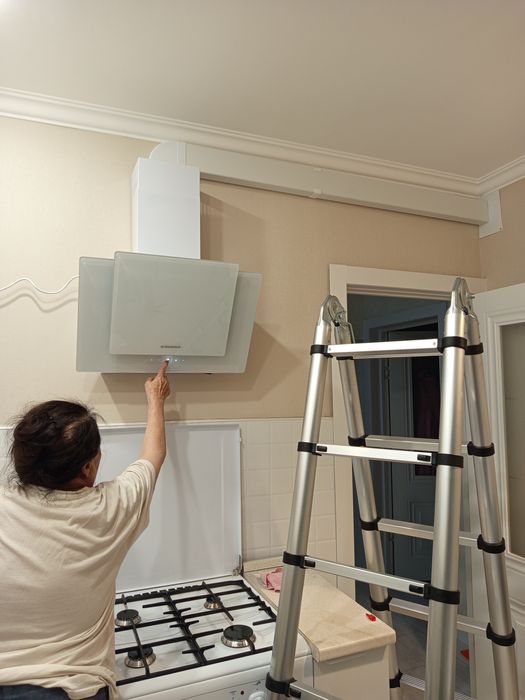 Кухонные вытяжки, установка, ремонт и обслуживание