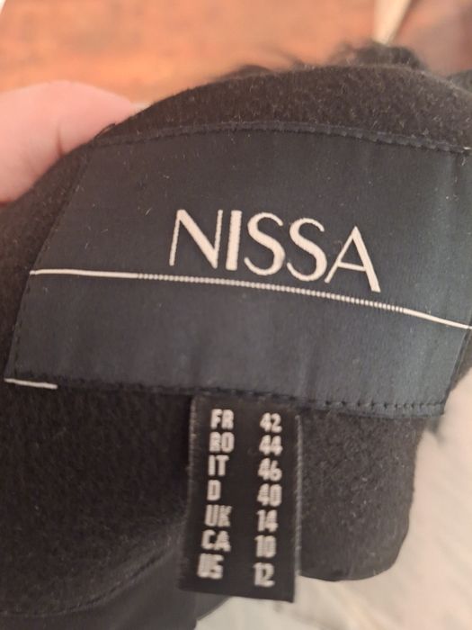 Pallton NISSA din stofa si blana