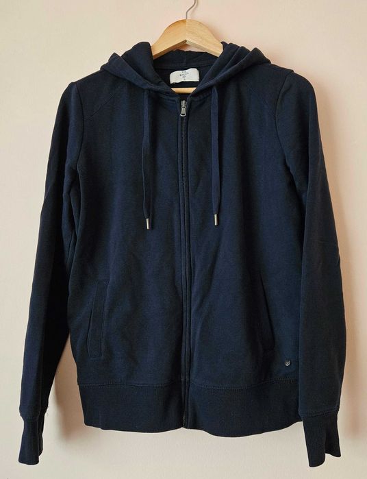 Hanorac bleumarin cu gluga