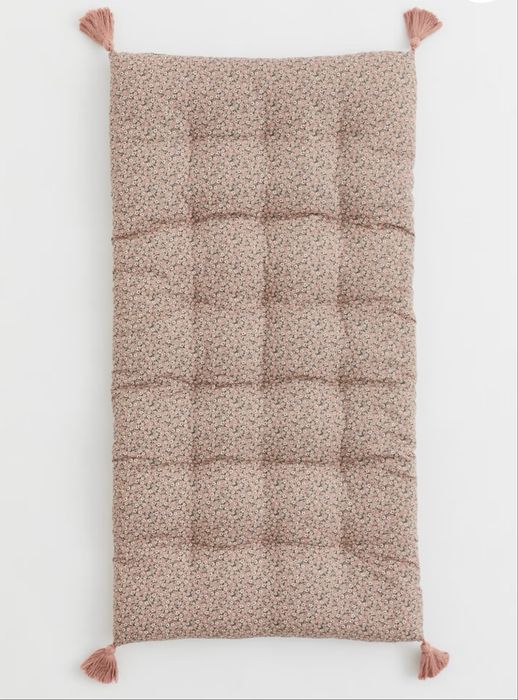 Perna Vintage  roz antic ciucuri bumbac