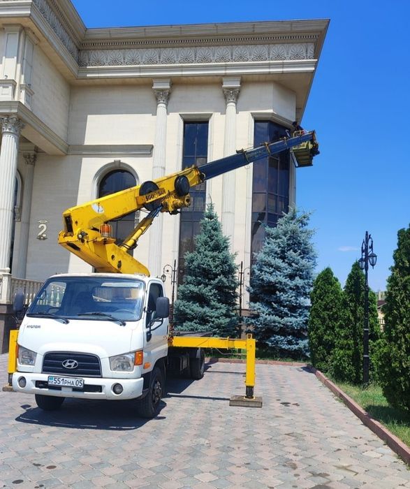 Автовышка автокран манипулятор кобра присоска Услуги автовышки 28 м