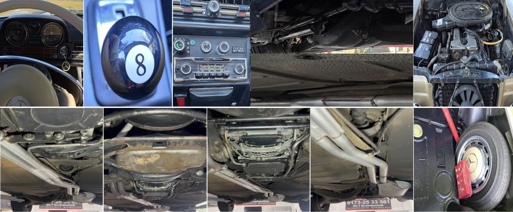 Mercedes  280 C  W114 Strich /8 Coupe Automatic Retro Bot de Cal