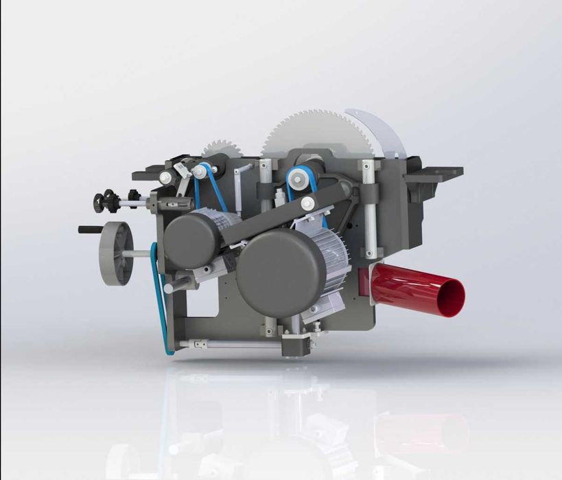 Форматно разкройващ циркуляр модел SEGA 350 - 3200 мм , 5.5 кВт