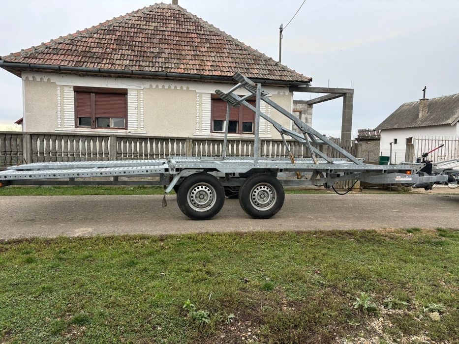 Trailer 2 masini  cu liftanta