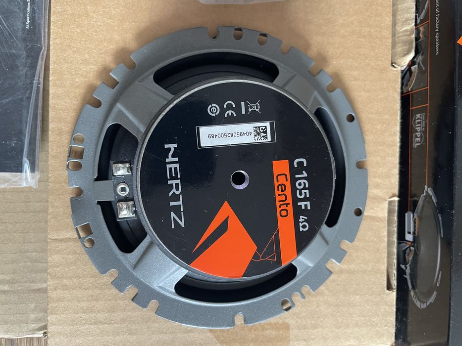 Difuzoare /Boxe / Hertz cento C165L si Hertz Cento C165F