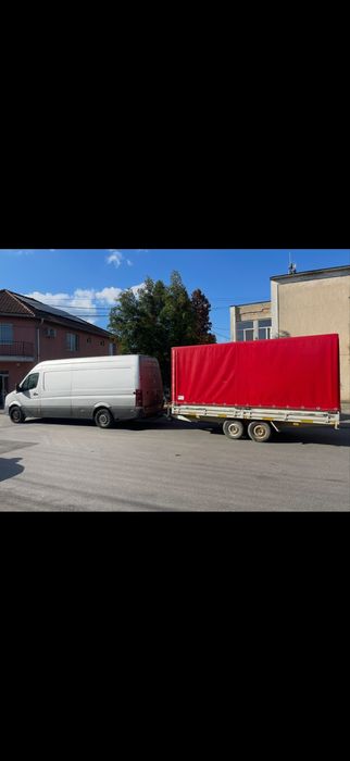 Remorca Auto 2 Axe 2T 4 Metri 2000Kg Totul Nou la ea