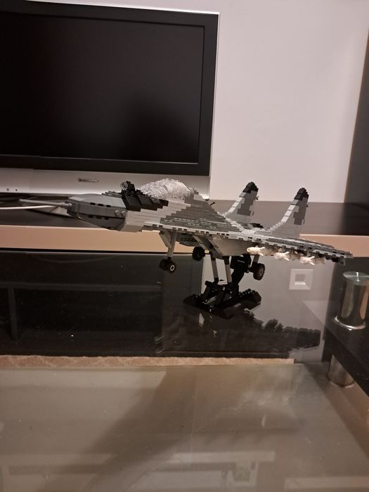Model Mig 29 Fulcrum lego
