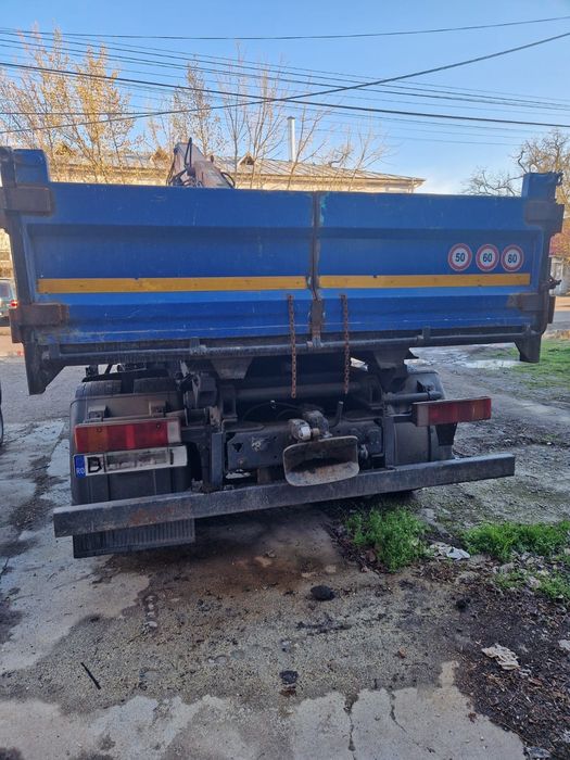 Vând Man basculabil cu macara