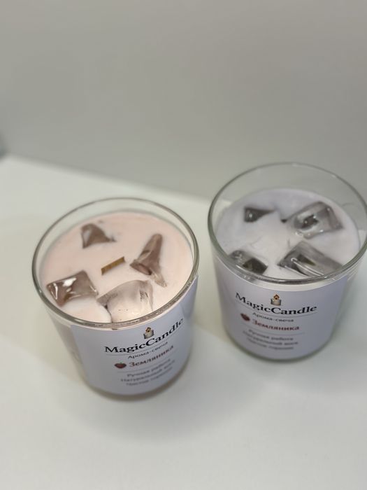 Ароматические свечи ручной работы