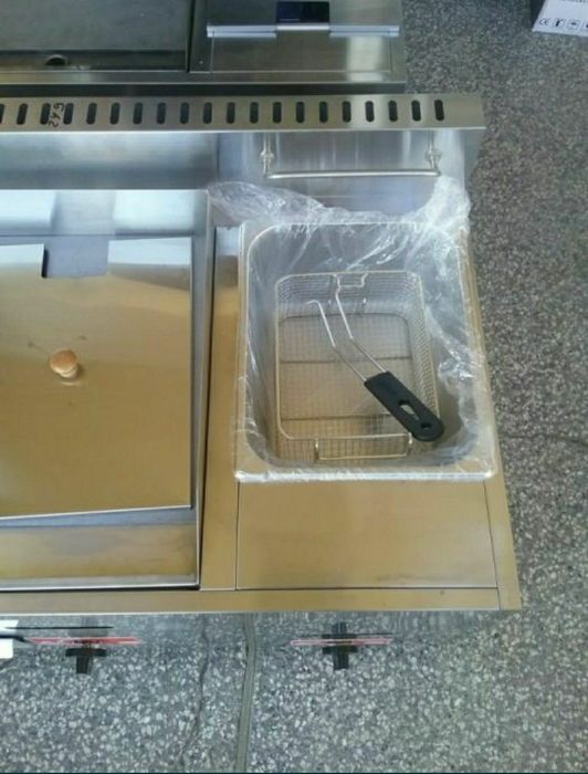 Газова Скара + фритюрник газ Профисионални