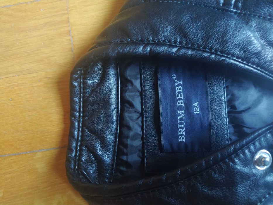 Детско кожено яке 12 год.