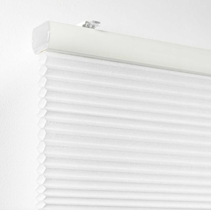 Бели щори х2 броя от ИКЕА - HOPPVALS