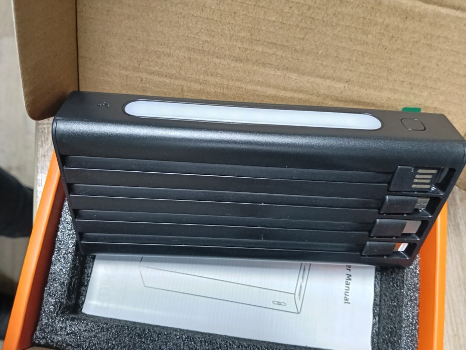 50000mAh- Baterie externa cu încărcare super rapidă,afișaj LED și lanternă