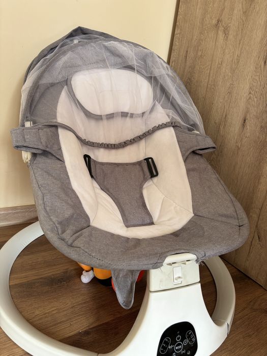 Шезлонг 2в 1 электро качеля