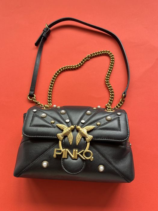 PINKO : Love Bag Leather crossbody bag / Оригинал