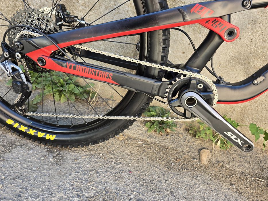 YT industries 27.5 цола М размер 1х11 SLX Full Rockshox 4-бутални Sram спирачки Алуминиев Ендуро велосипед