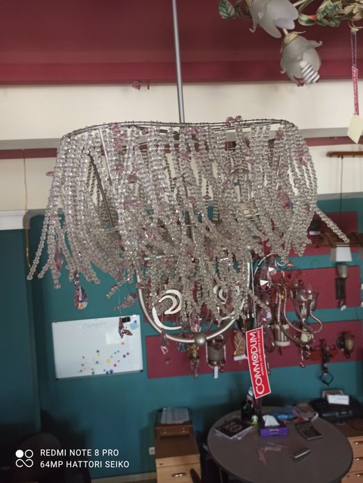 Установка ремонт переделка модернизация чистка и мойка люстр