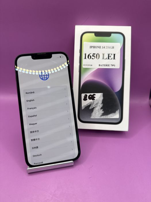 Iphone 14 256gb •Matei Amanet Crangasi•01928