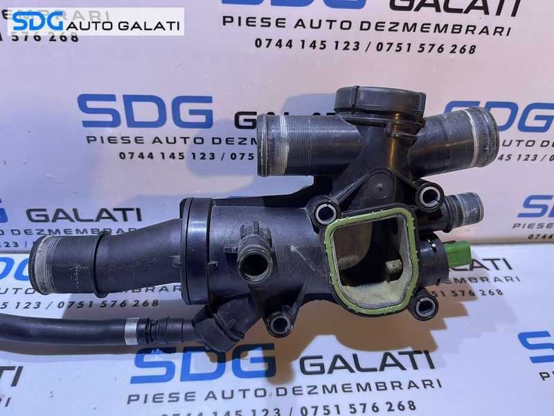 Corp Carcasa Termostat Senzor Temperatura Apa Ford Mondeo 4 2.0 TDCI 2007 - 2015 Cod 9656182980 [S0109]