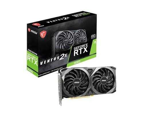 MSI GeForce RTX 3060 Ventus 2X OC 12GB – В ГАРАНЦИЯ (Most Computers)