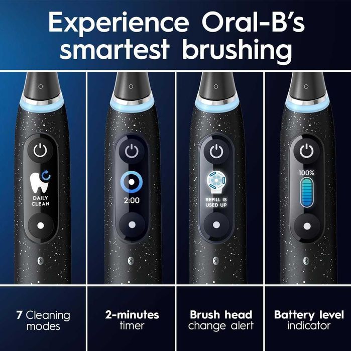 Электрическая зубная щетка Oral-B iO 10 Cosmic Blac