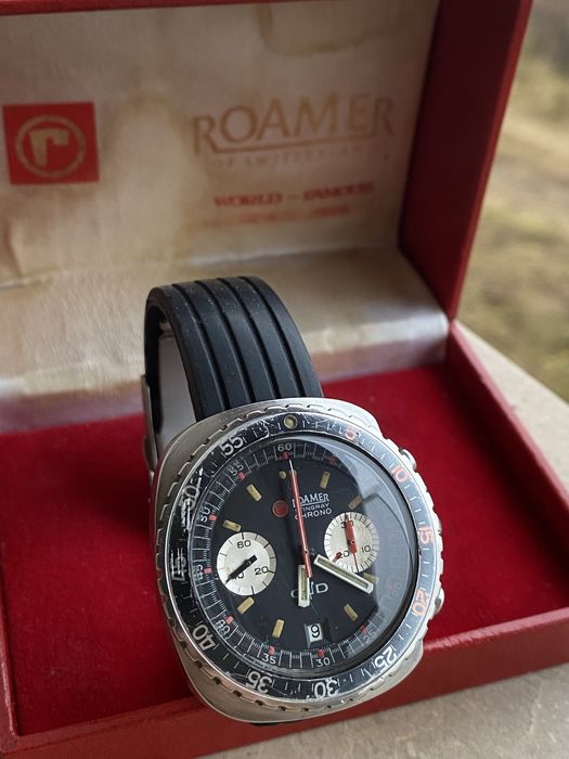 Roamer Stingray Chrono Valjoux 7734
